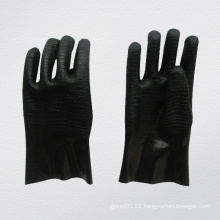 Guantlet Cuff Black Neoprene Industrial Glove (5341)